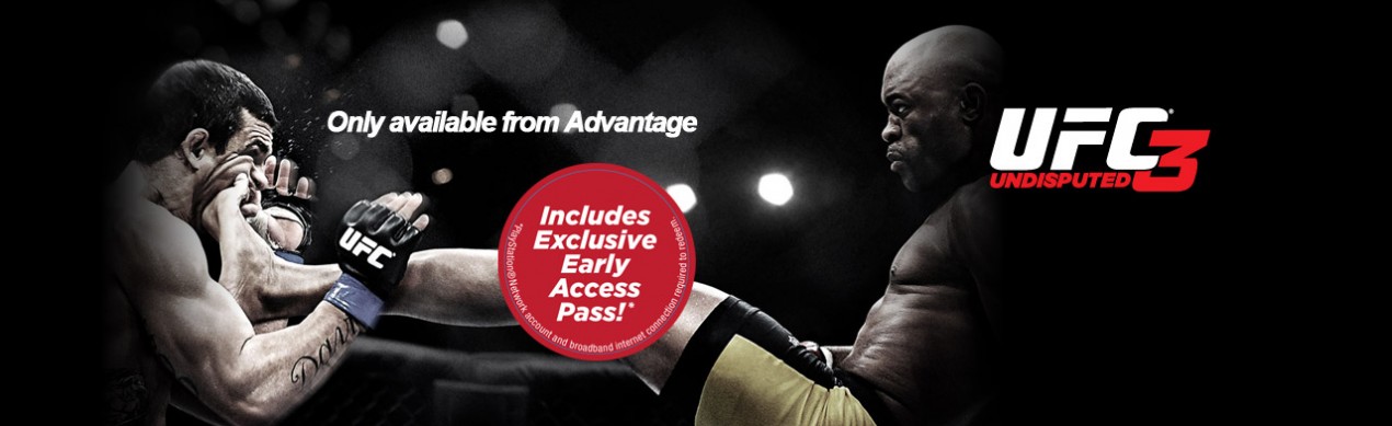 UFC Undisputed 3 with 'Early Access Pass'