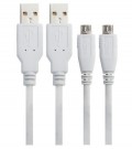 CHARGE Play and Charge Cables with Desktop Stand (White) - screenshot}
