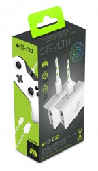 STEALTH SX-C10 Twin Play & Charge Battery Pack White