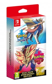 Pokemon Sword and Shield Dual Pack Steelbook Edition