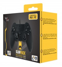 Lexip SteelPlay Slim Pack Wired Controller (Ebony Black)