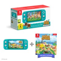 Nintendo Switch Lite Turquoise + Animal Crossing New Horizons