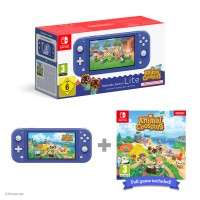 Nintendo Switch Lite Blue + Animal Crossing New Horizons